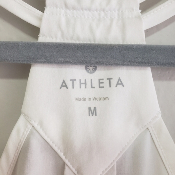 ATHLETA Go Time White Strappy Tank - Picture 6 of 9